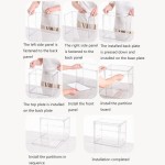 Kotak Penyimpanan untuk Aksi Figur Koleksi dan Mainan, Kotak Pajangan Besar dengan Bahan PET, Mudah Dirakit